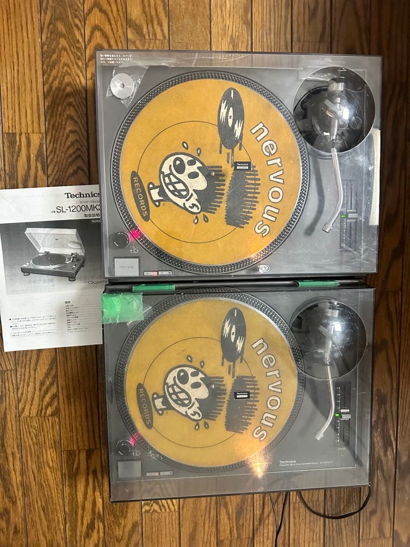 Technics SL-1200MK3 ターンテーブル2台