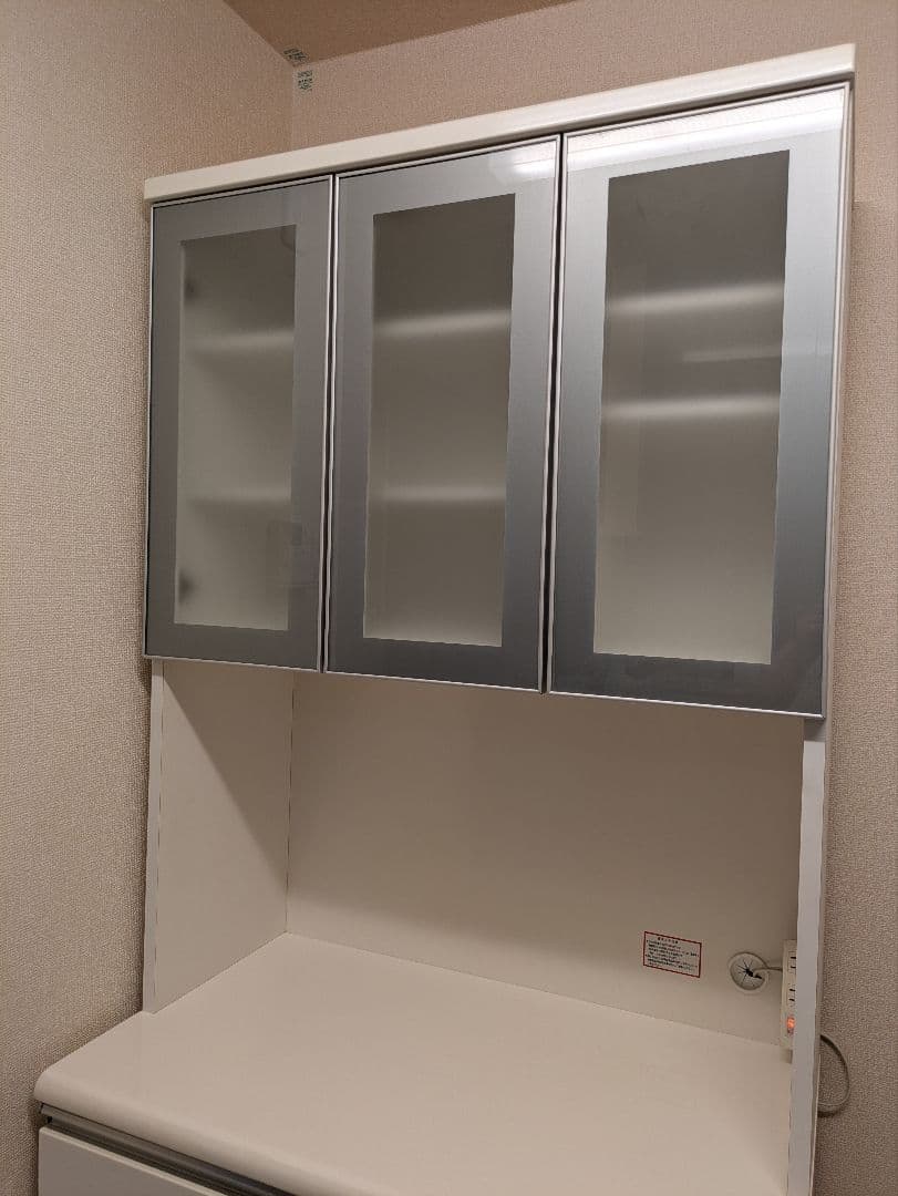 【最終値下げ】キッチン収納キャビネット ニトリ カップボード ホワイト