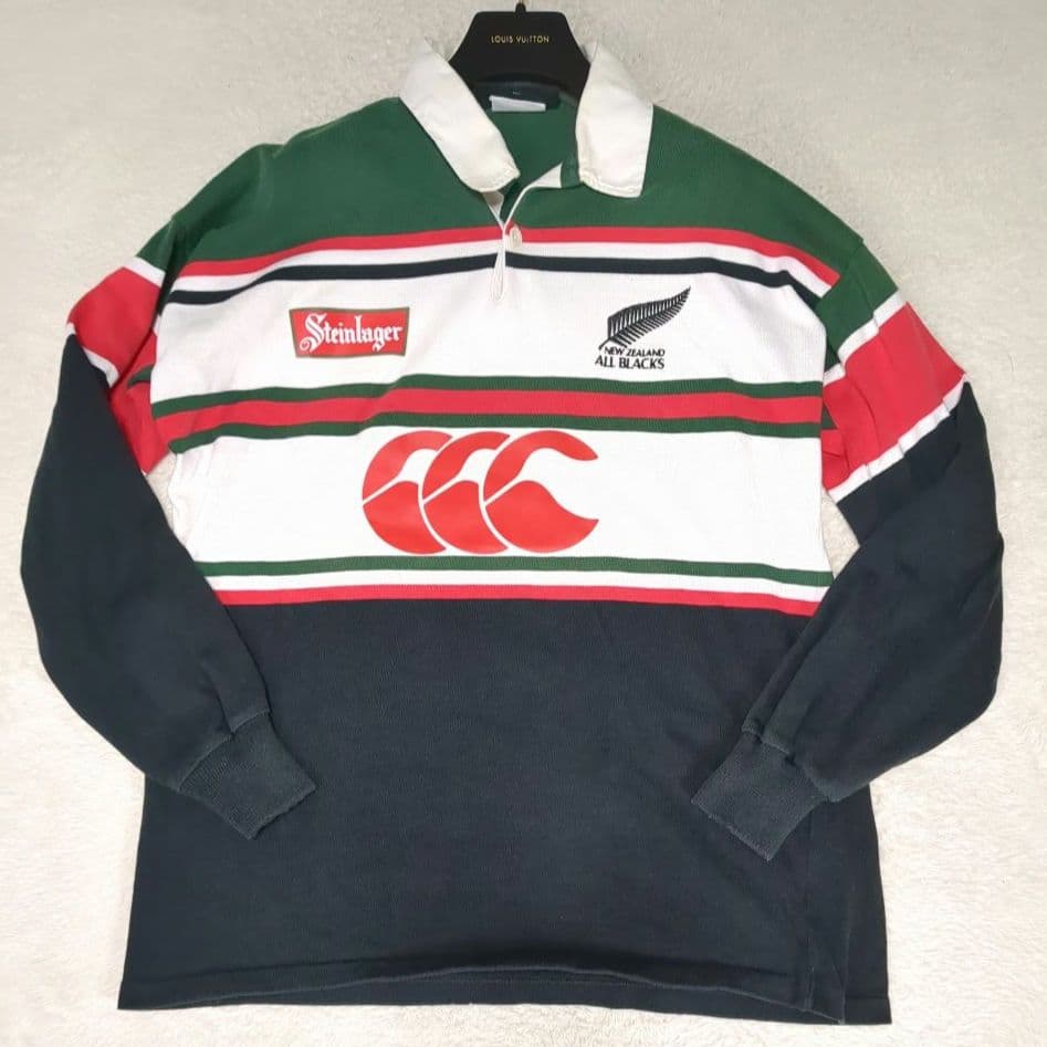 90s ビンテージ カンタベリー ラガーシャツ ニュージーランド製 XL