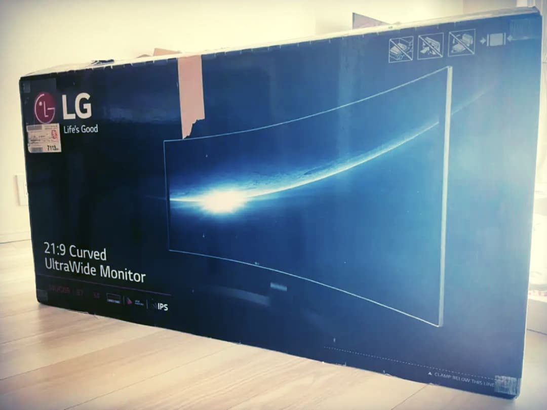 LG モニター ディスプレイ 34インチ 曲面ウルトラワイド