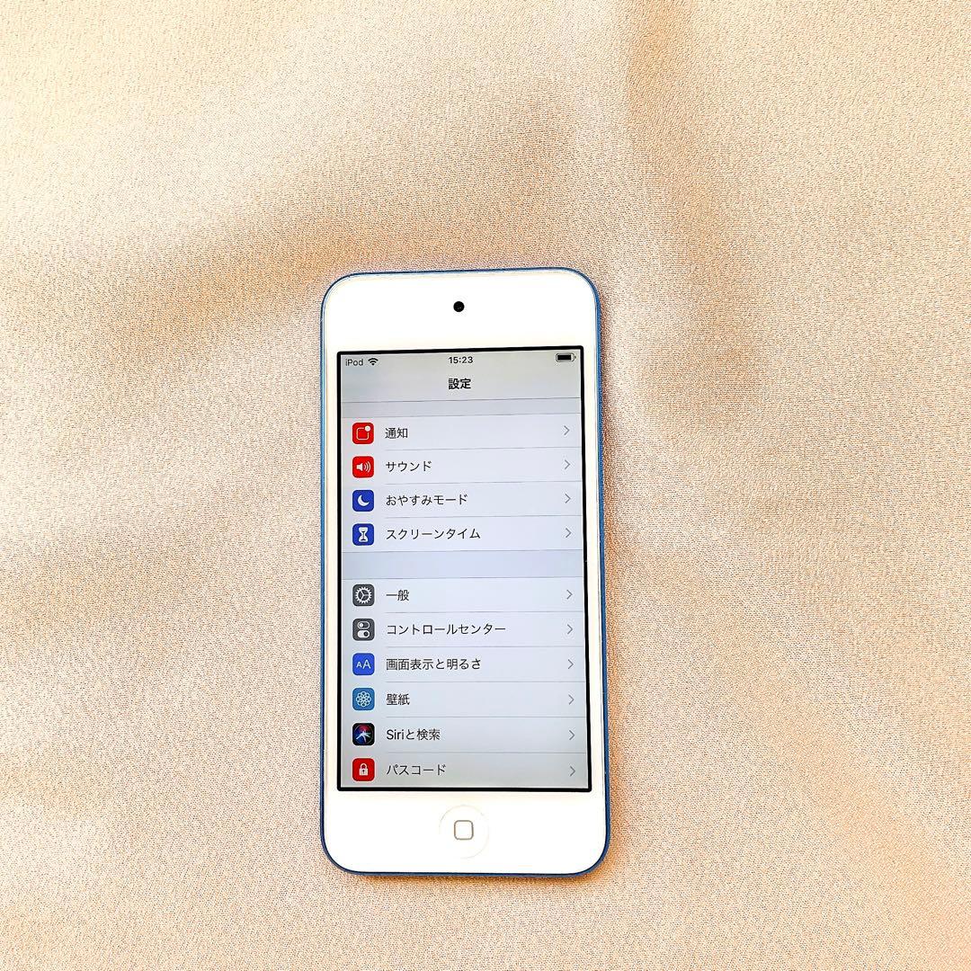 ブルー iPod touch 第6世代 64GB アイポッドApple本体 w