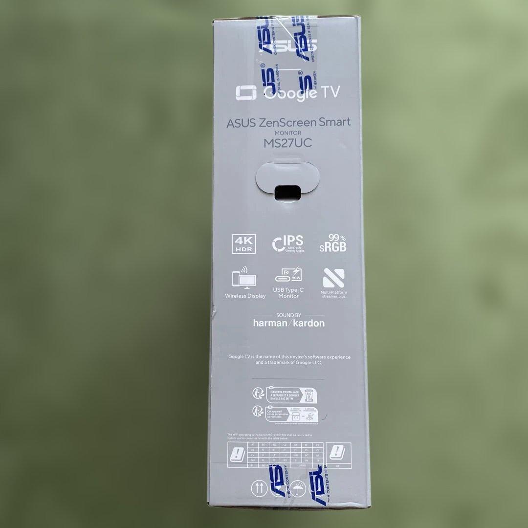 【新春祝】ASUS ZenScreen Smart MS27UC