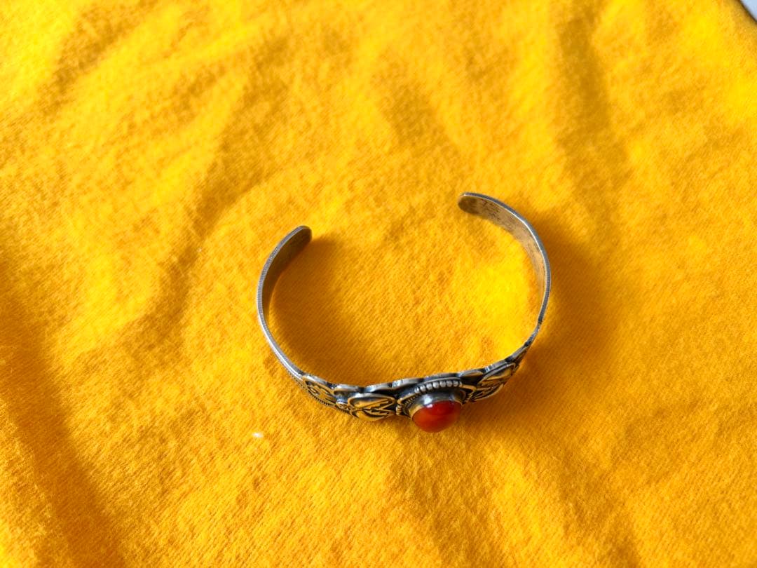 ナバホ族ジュエリー/ バングル / A.payton /STERING