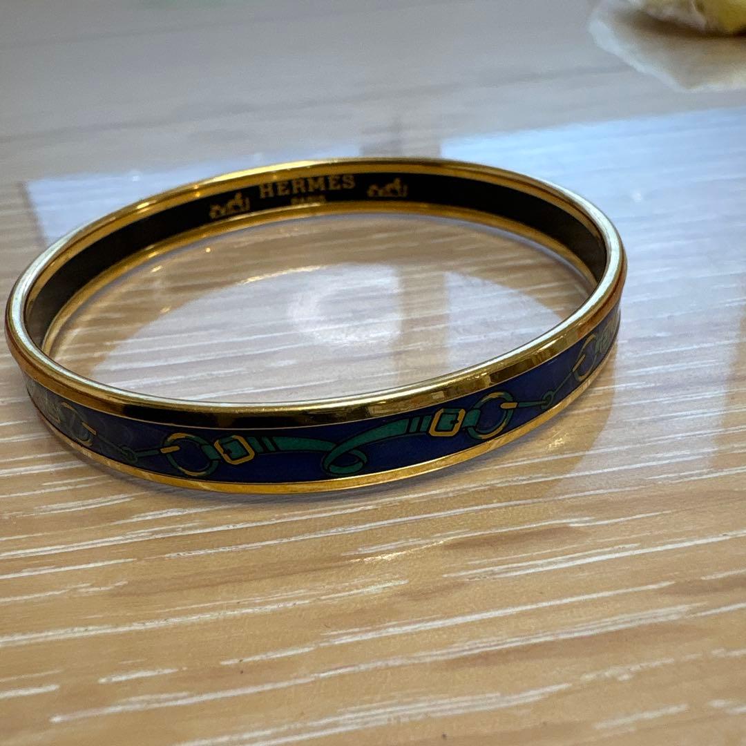 エルメス　エナメルブレスレット　箱付き