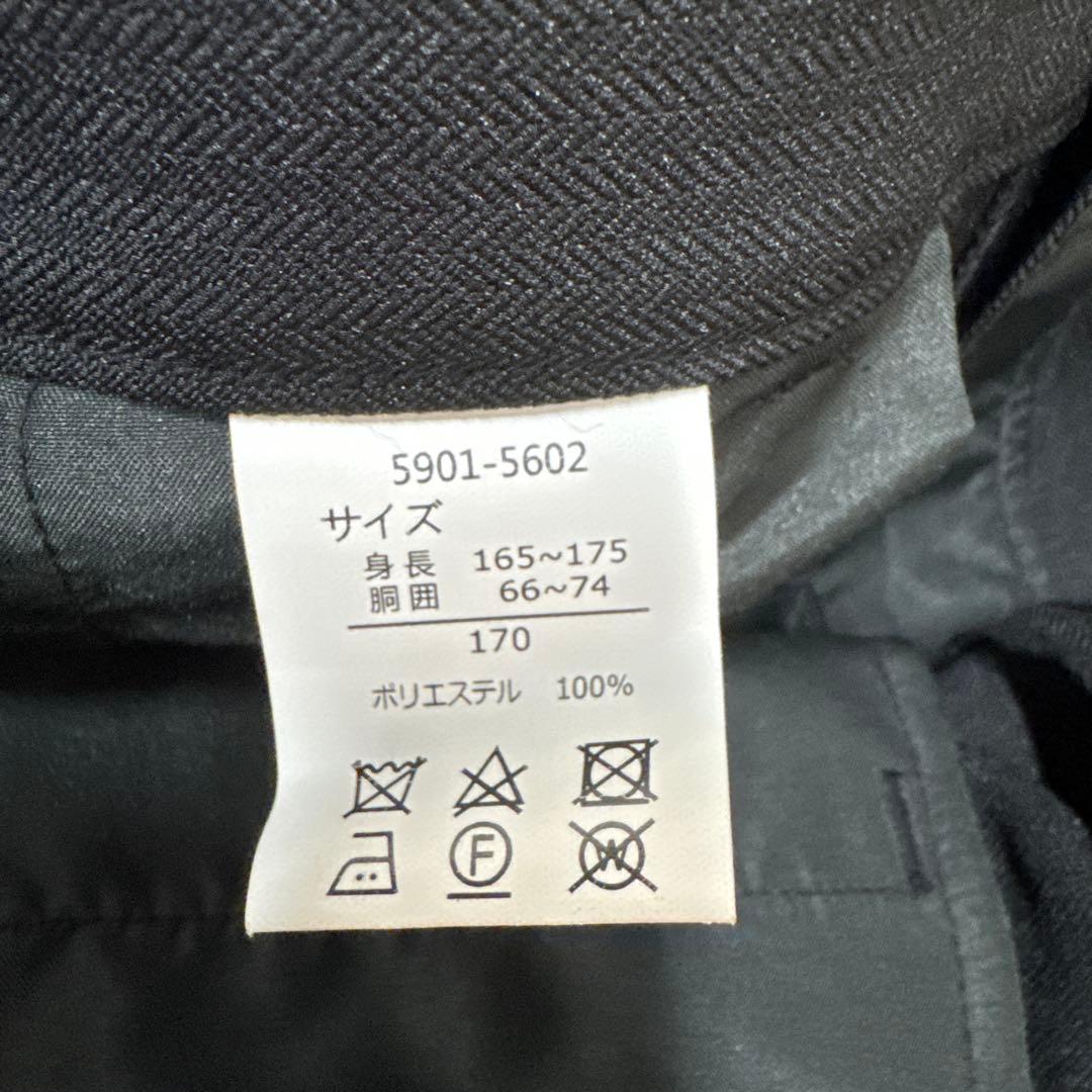 ☆美品☆ 5点セット 黒 スーツ 卒業式 170 男の子