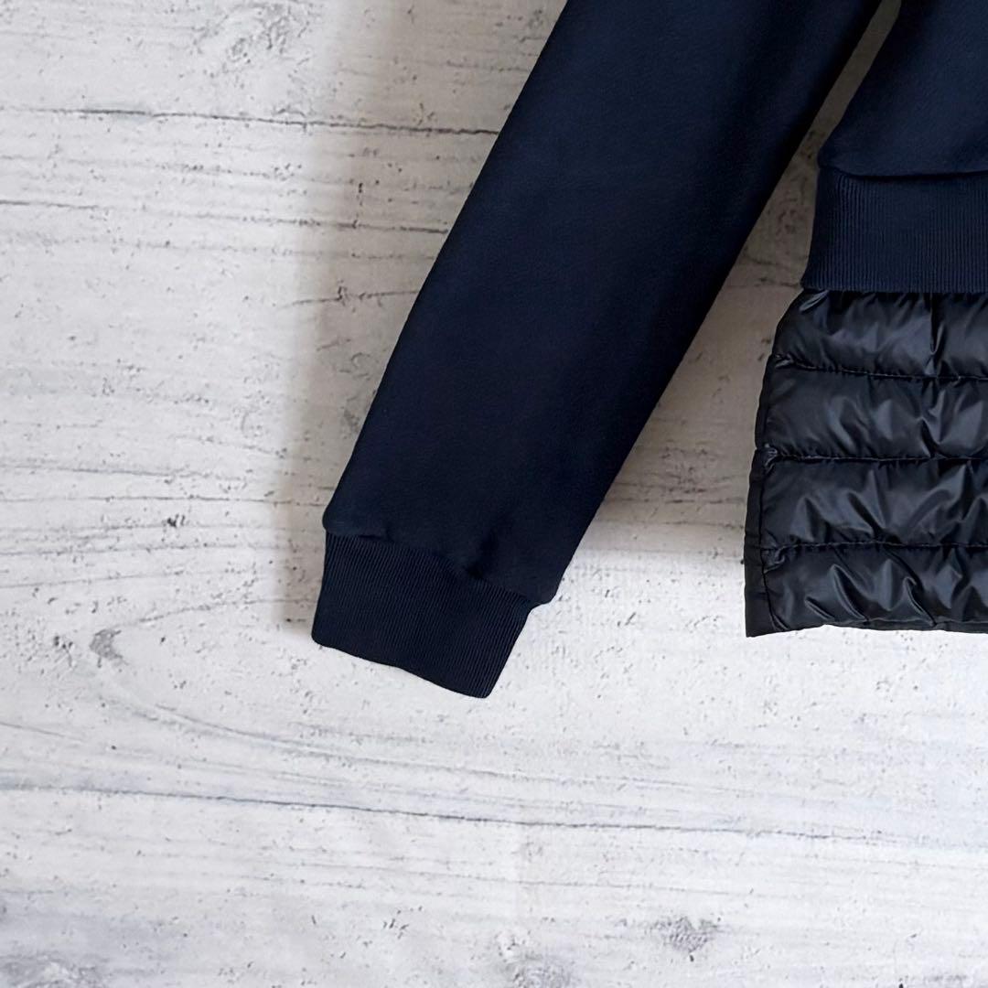 モンクレール マグリア カーディガン ダウン スウェット フード M