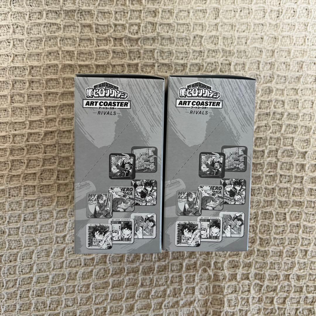 【新品未開封】ヒロアカ アートコースター rivals box2点