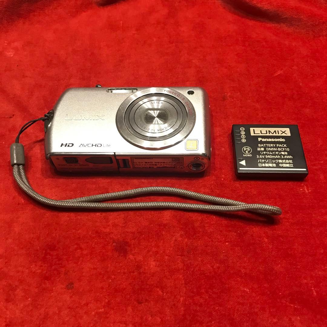 [美品]動作良好！パナソニック Panasonic DMC-FX70コンテジ
