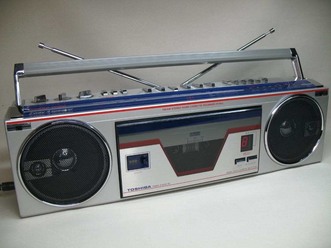 東芝 ラジカセ★ BOMBEAT mini RT-S65★中古難あり