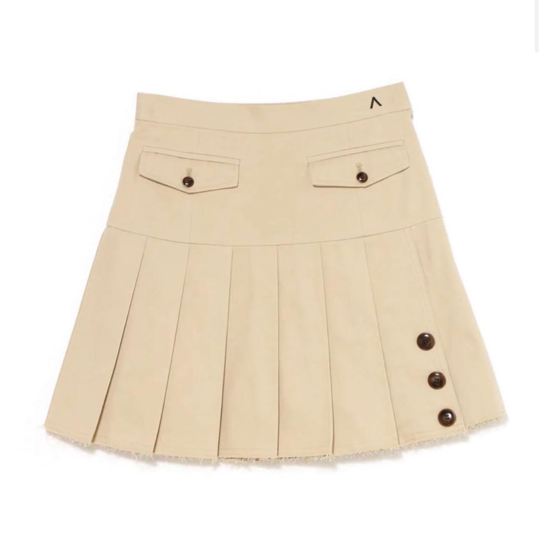 andmary Blair trench pleats skirt Mサイズ