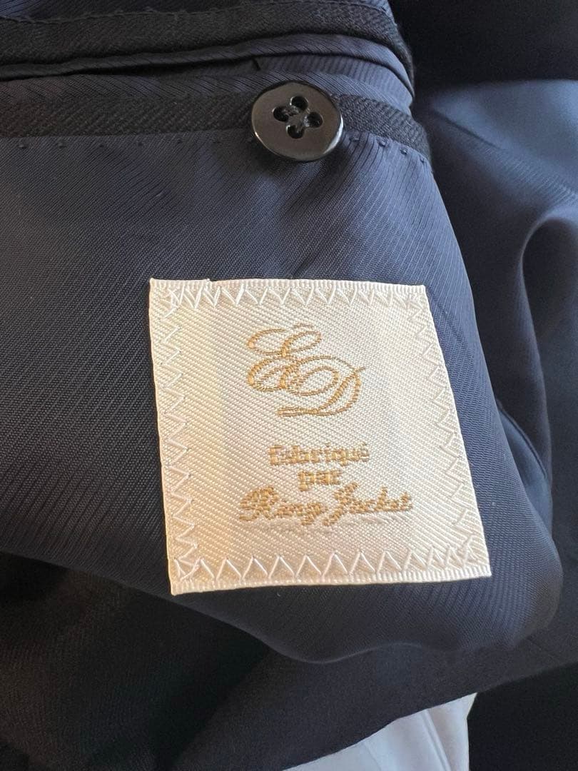 美品 リングヂャケット テーラードジャケット 42 ネイビー