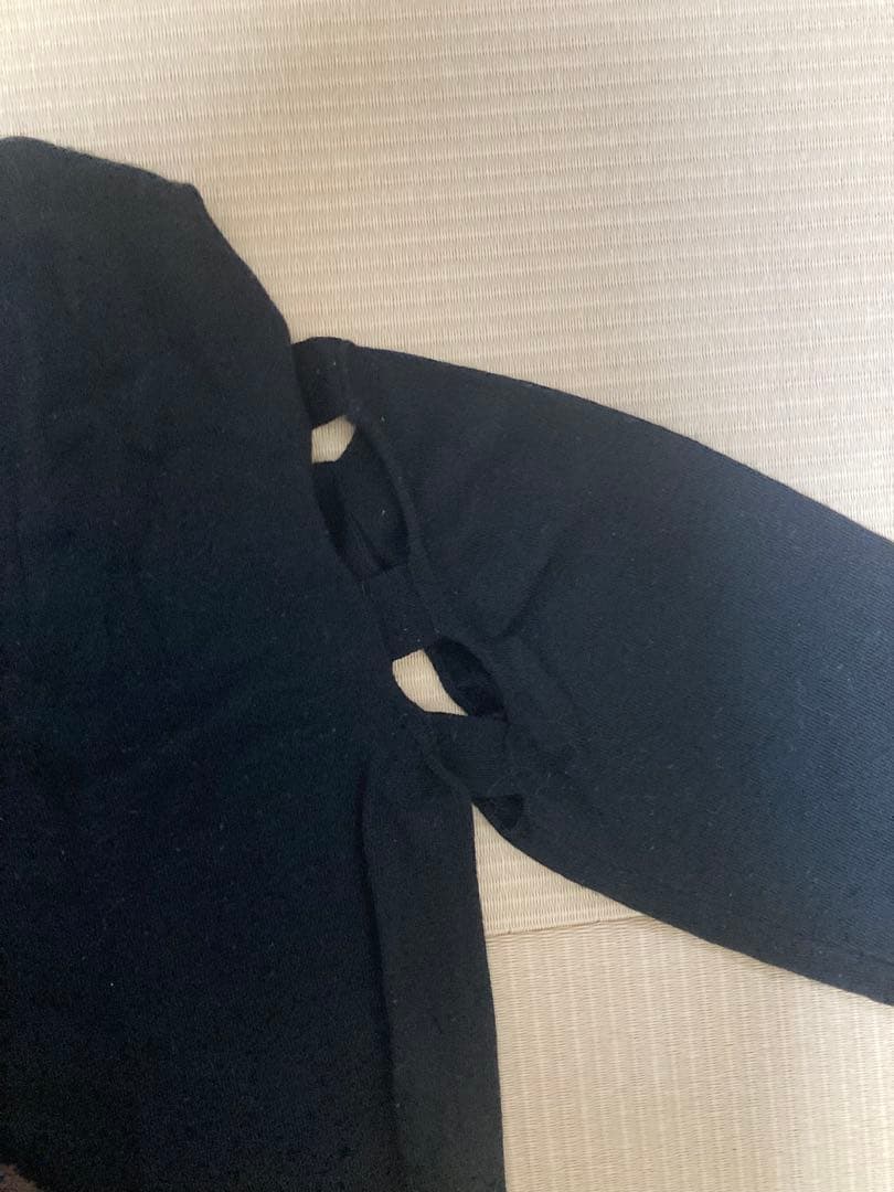 COMME des GARÇONS HOMME PLUS ブラックニット S