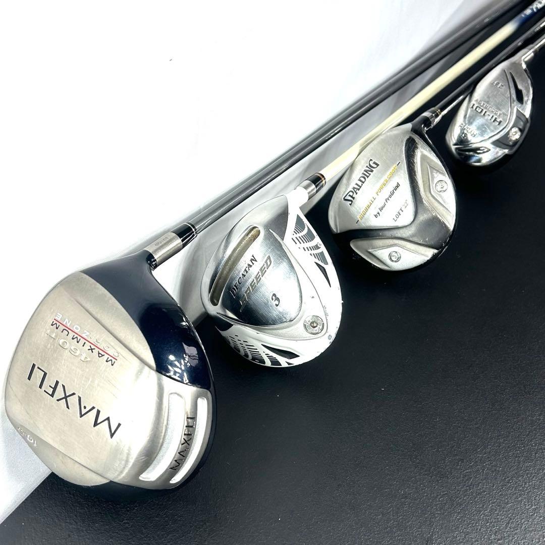 本格派 メンズゴルフクラブ 15本 フルセット ゴルフセット 初心者向け お試し