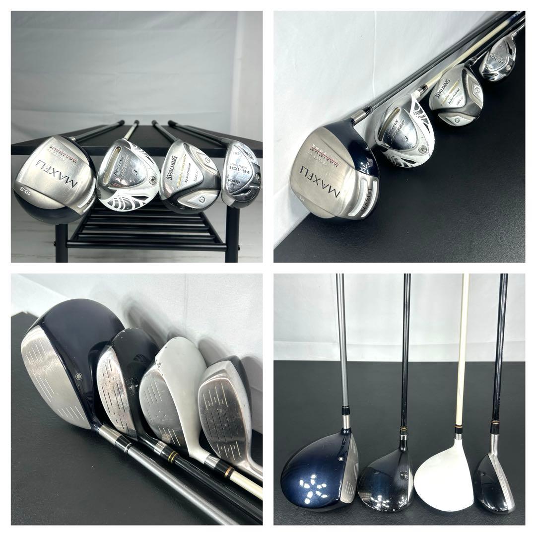 本格派 メンズゴルフクラブ 15本 フルセット ゴルフセット 初心者向け お試し