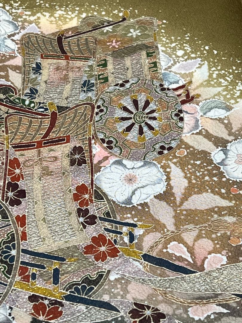 振り袖　フルセット　別誂長襦袢　成人式　翠山工房　辻ヶ花　金彩加工　桐屋　721