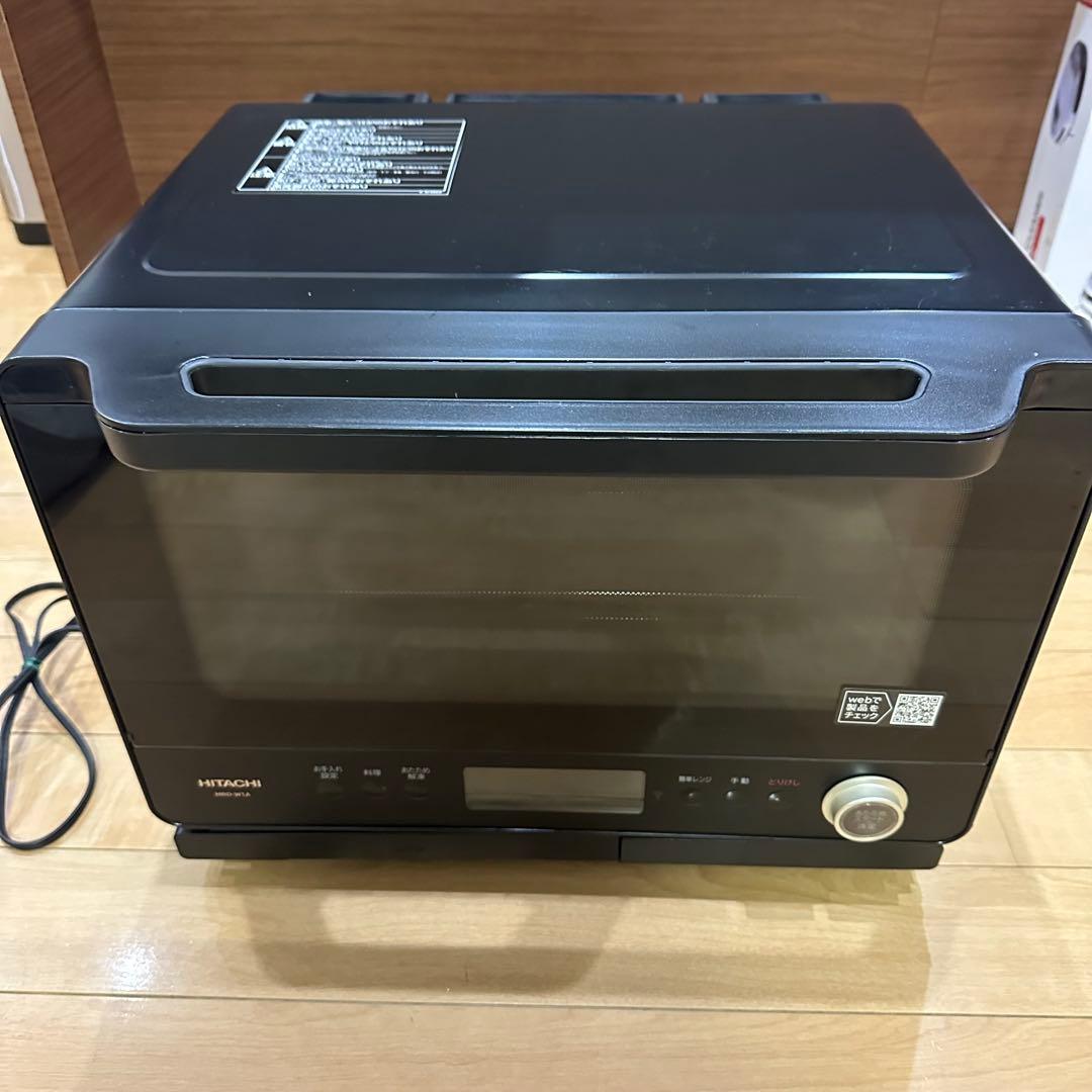 ⑨ HITACHI MRO-W1A オーブンレンジ ブラック