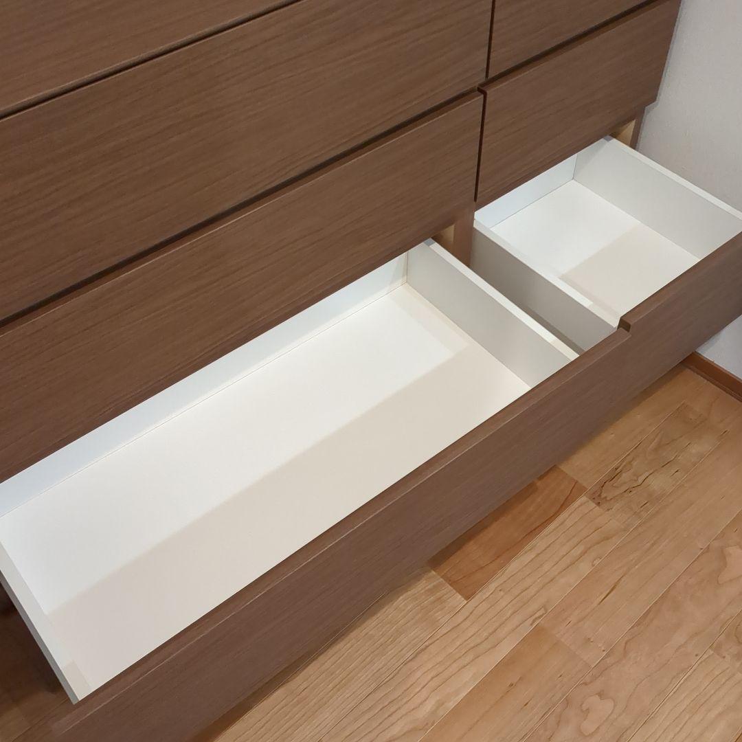 ニトリ　ローチェスト(クエス120-4LC　MBR）