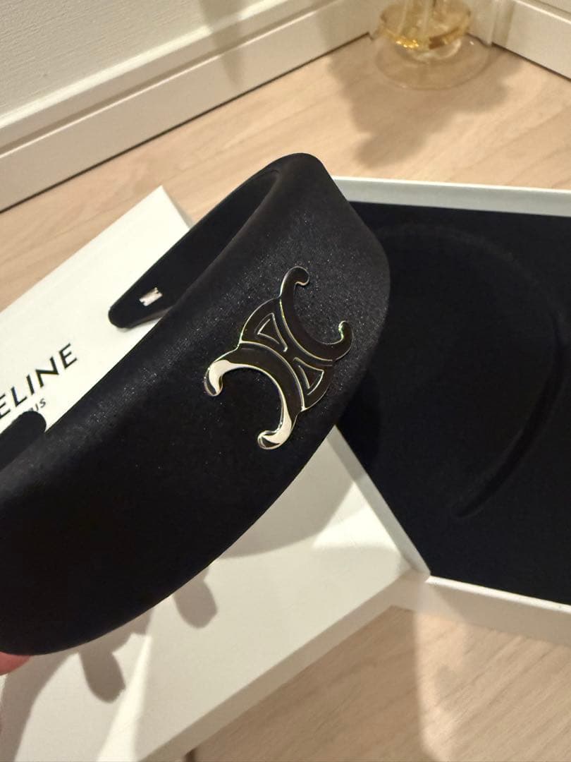 CELINE ヘッドバンド / シルク