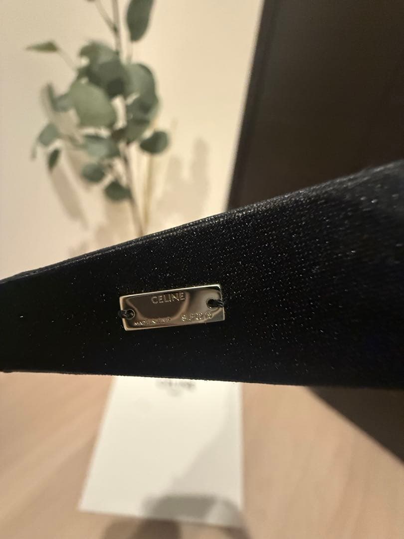 CELINE ヘッドバンド / シルク