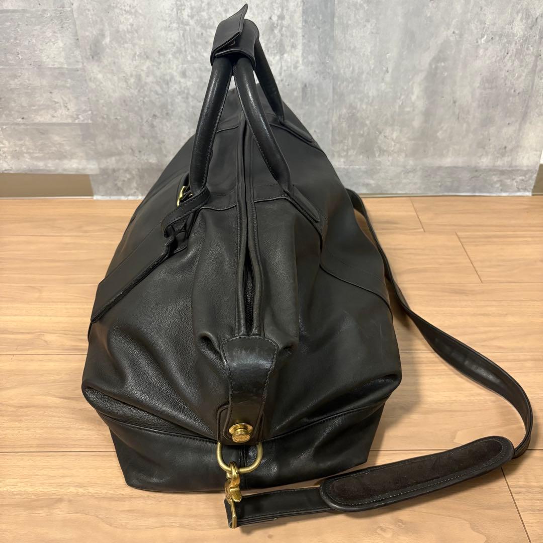 オールドコーチ COACH 【0502】 レザー ボストンバッグ ドイツホック