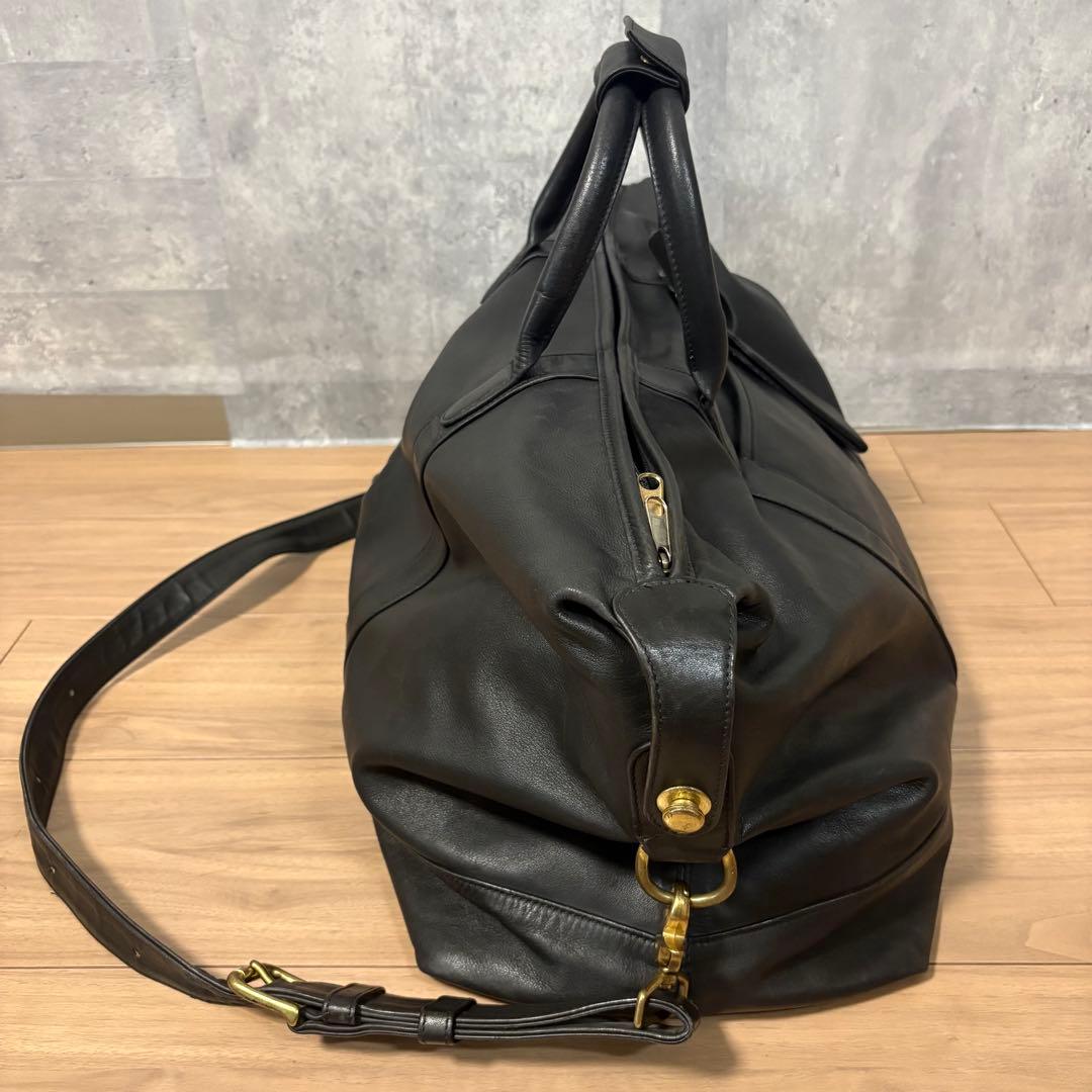 オールドコーチ COACH 【0502】 レザー ボストンバッグ ドイツホック