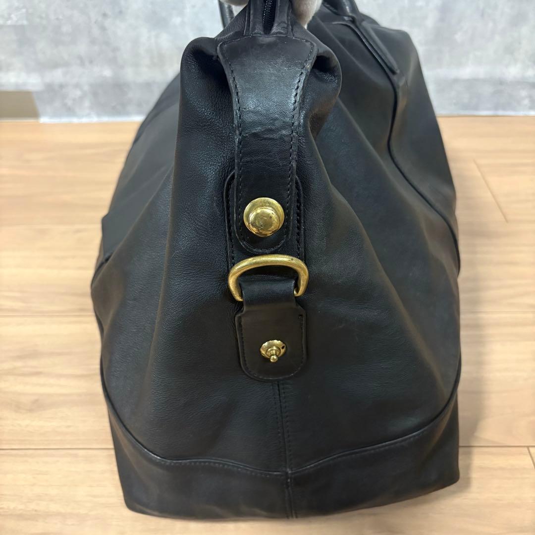 オールドコーチ COACH 【0502】 レザー ボストンバッグ ドイツホック