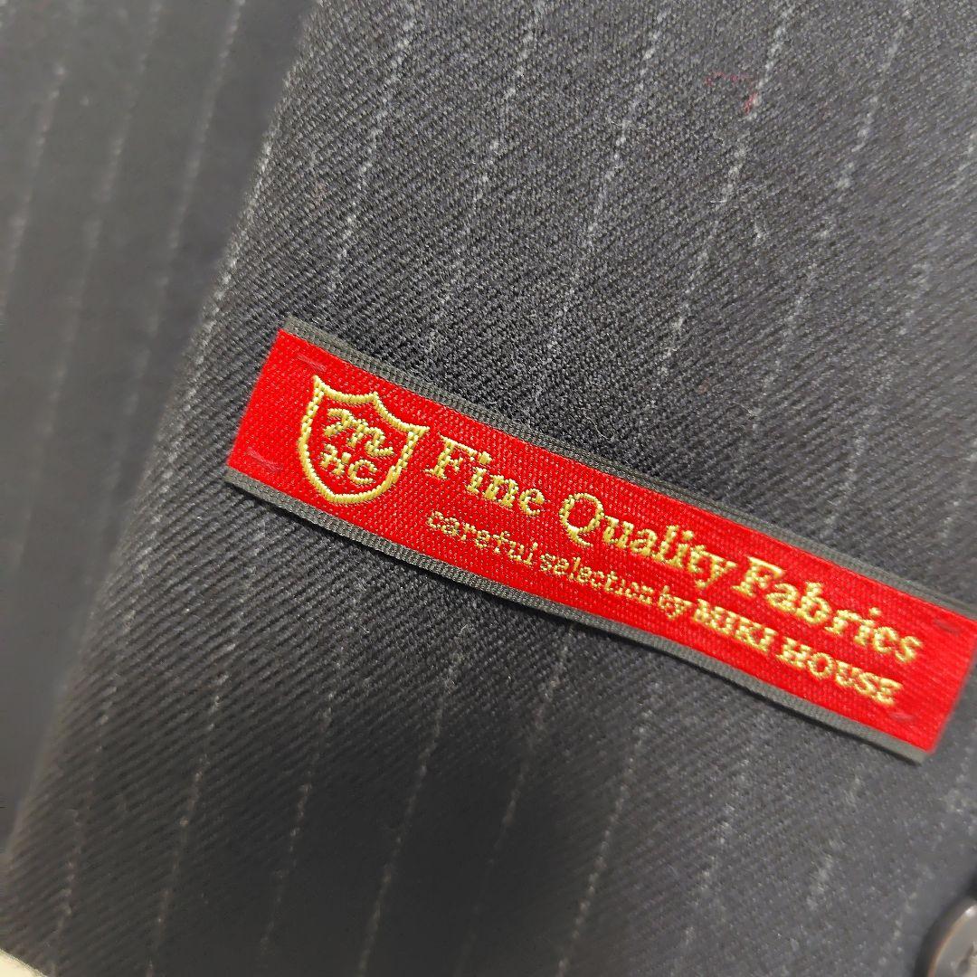 新品＆一度着用　ミキハウスコレクション ストライプスーツ 130　120