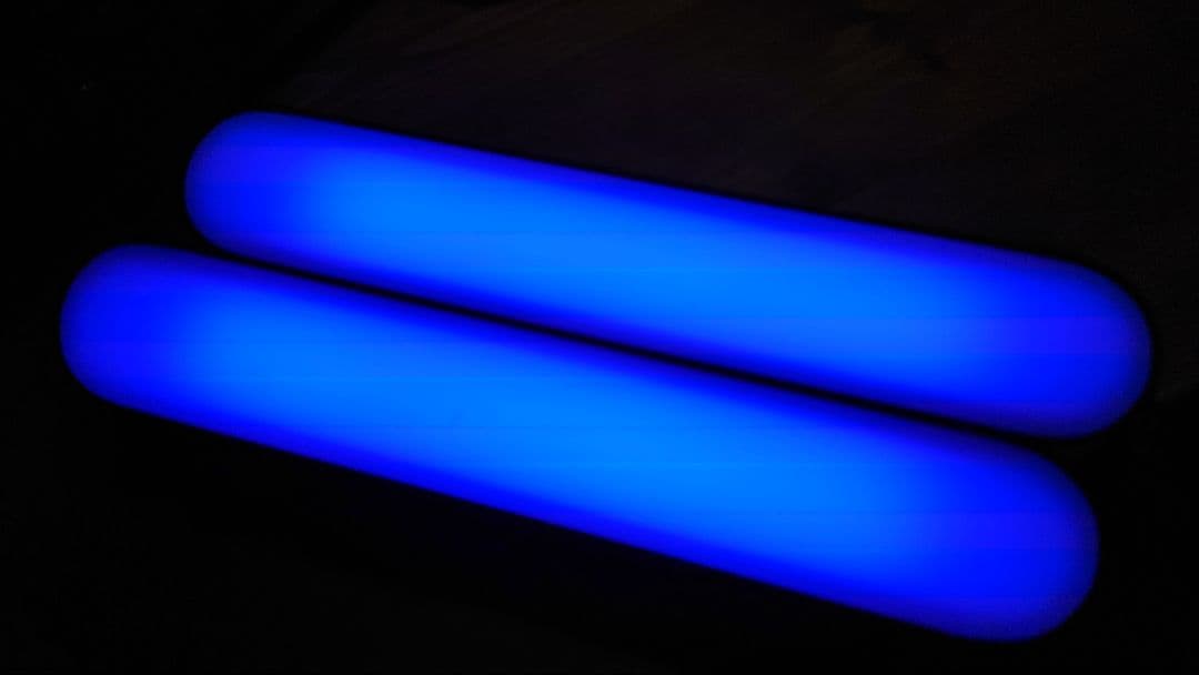 Philips Hue LEDバーライト×2＆ブリッジ×1＆ディマースイッチ×2