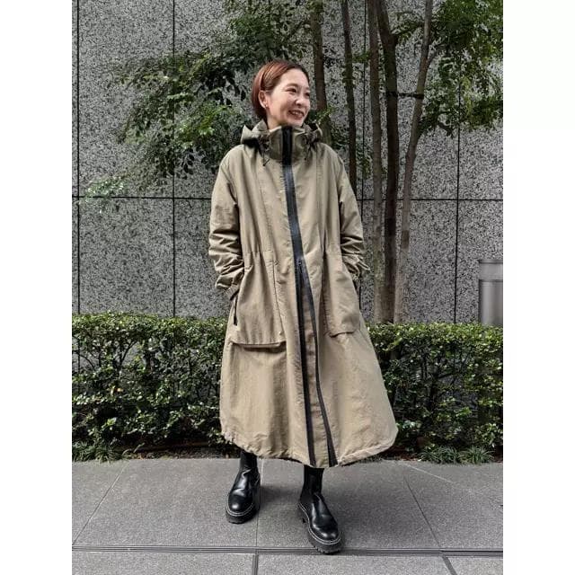 アッパーハイツ ミリタリーコート0 XSキャメル モッズコートアパルトモン