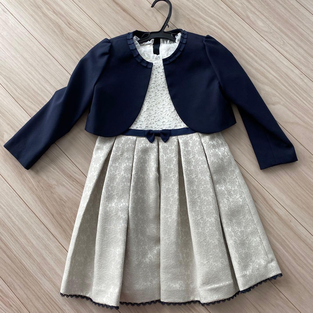 入学式　フォーマルドレス　女の子　beams 120センチ