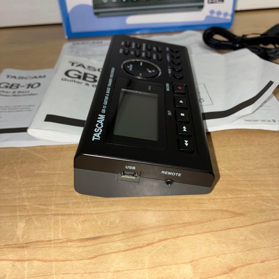 別売アダプターセットTASCAM GB-10 ギター・ベーストレーナーレコーダー