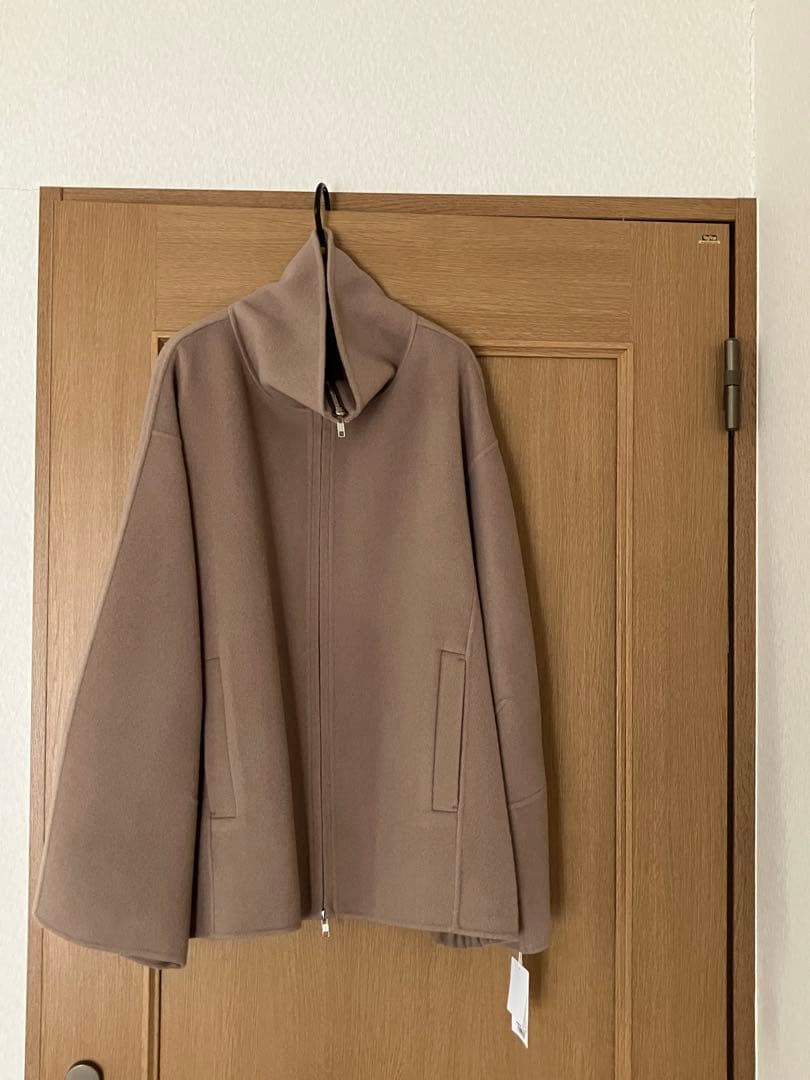 ETRE TOKYO メルトンスタンドネックリバーブルゾン S size