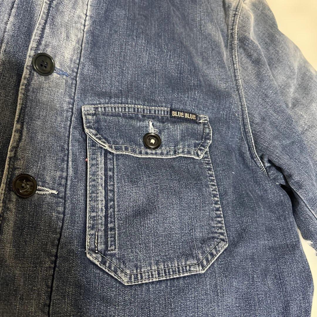 BLUE BLUE デニムフード付きジャケット 90s
