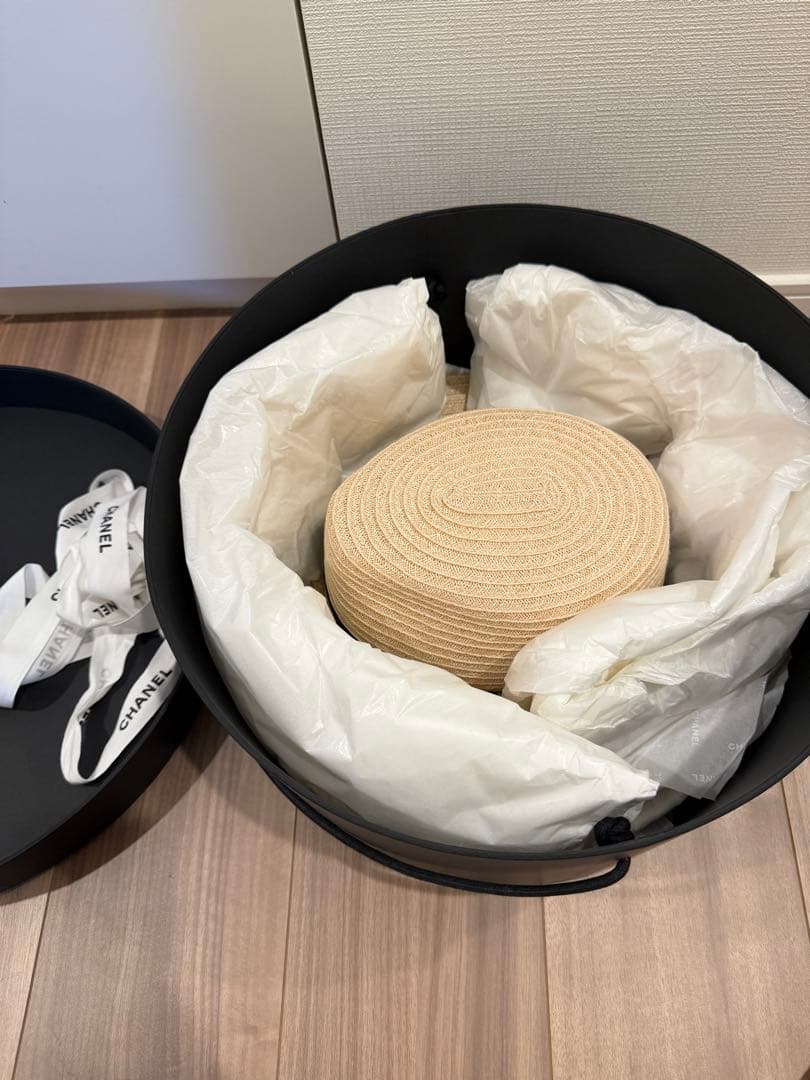 シャネル大人気麦わら帽子Mサイズ