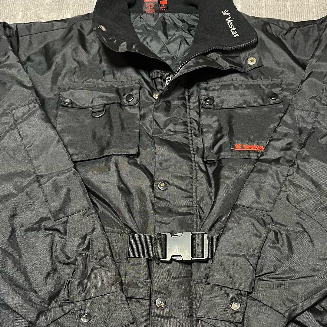 vestax ナイロンジャケット ウエストベルト付 Y2K DJ サイバーパンク