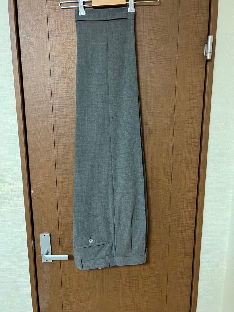 BERNARD ZINS / フレスコ 2プリーツ ワイドスラックス