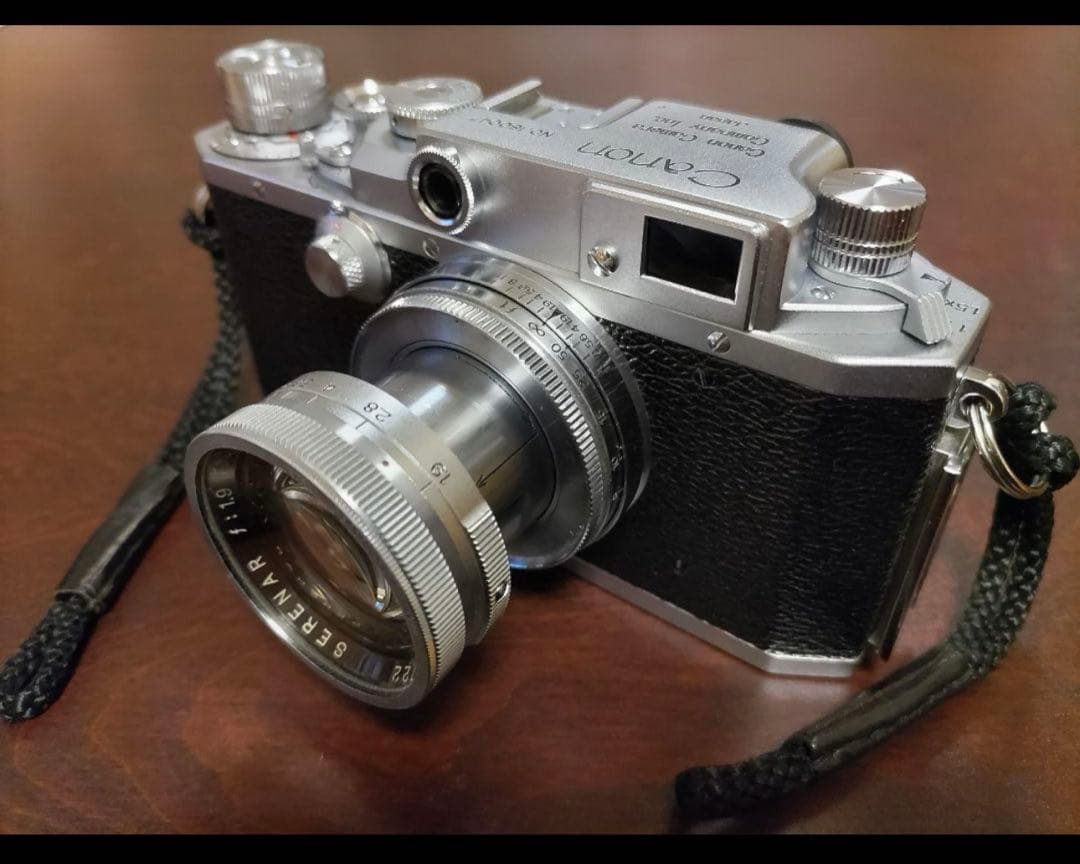 Canon ⅣSb改 Canon 50㎜ f1.9 沈胴式　両方とも極美品