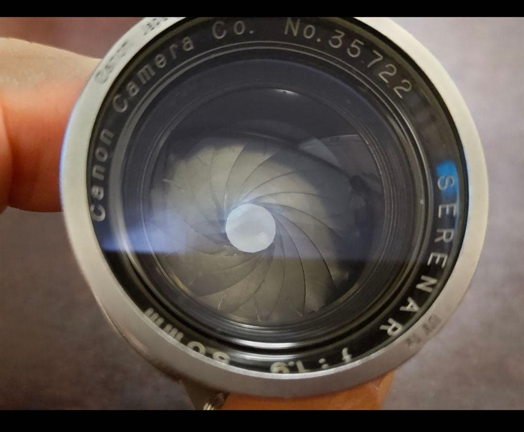 Canon ⅣSb改 Canon 50㎜ f1.9 沈胴式　両方とも極美品