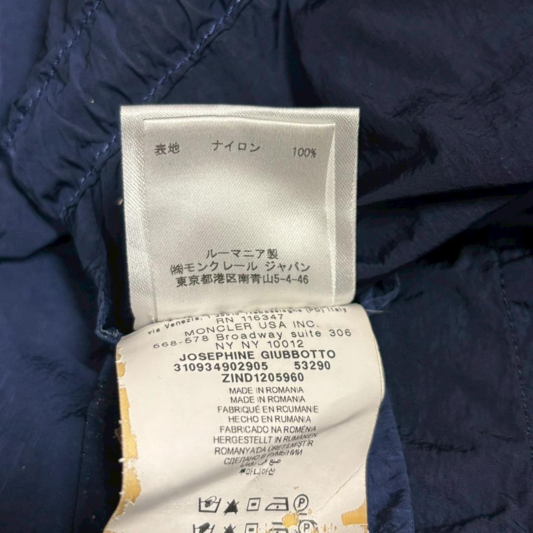 MONCLER JOSEPHINE GIUBBOTTO　ルーマニア製　N2340