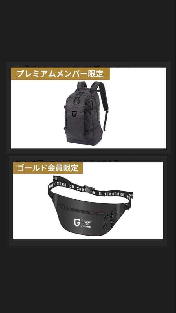 《新品未使用品》ガンバ大阪2025年プレミアムメンバー特典グッズ2点セット