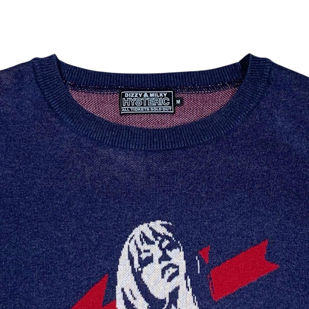 HYSTERIC GLAMOUR ヒスガール　コットンニットセーター　M