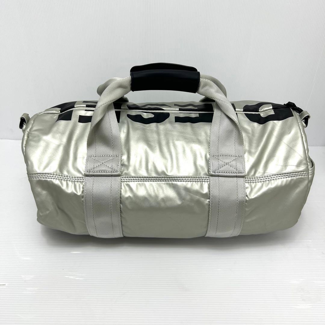 美品✨DIESEL ディーゼル　ロゴ 2way ボストンバッグ　 ドラムバッグ