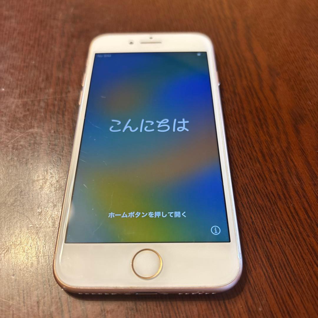週末セール‼️美品　iPhone8 64GB ピンクゴールド
