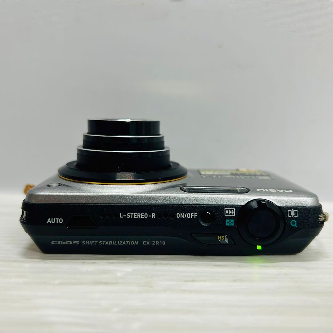 ★ジャンク★CASIO EX-ZR10 シルバー 送料無料 70