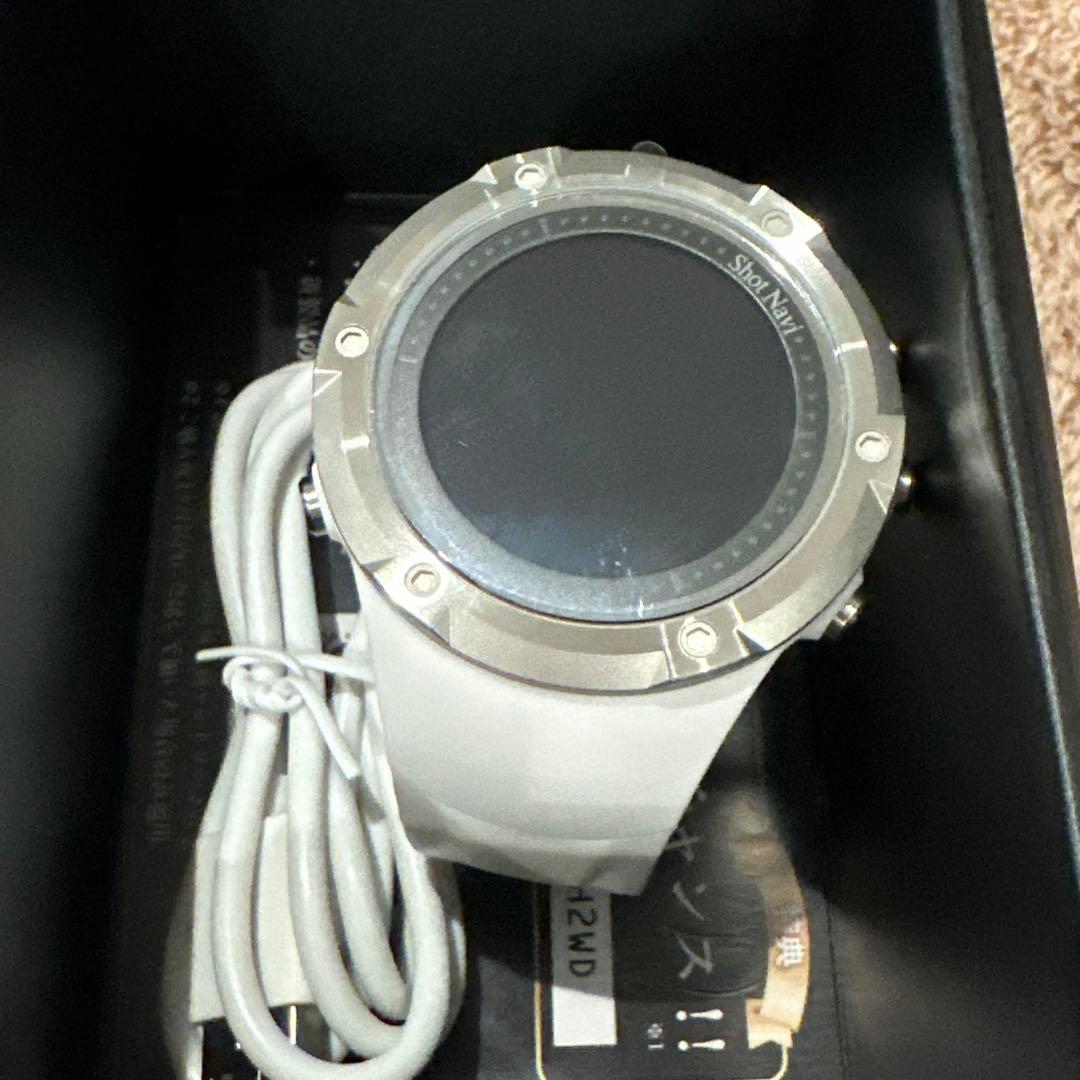 ショットナビ Evolve SE 腕時計型 GPSナビ ホワイト