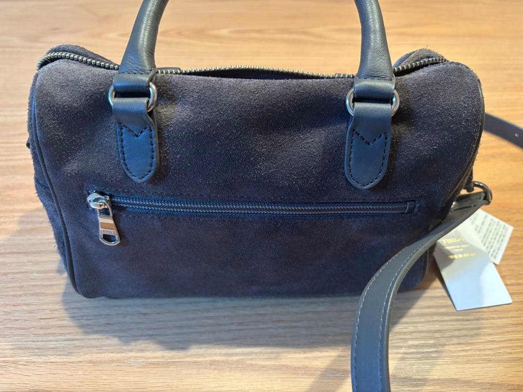 russet スエード2wayミニボストンバッグ