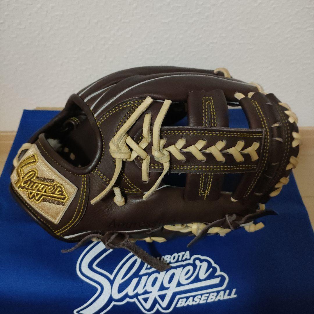 久保田スラッガー　軟式用　KSN-T51 バーガンディ×トレンチ