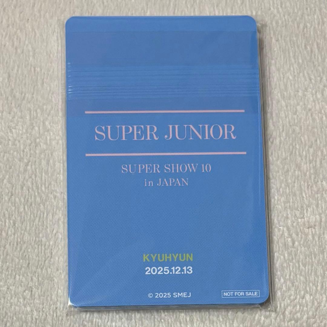 SUPER JUNIOR SS1012/13限定 アプグレ特典トレカ 9枚セット