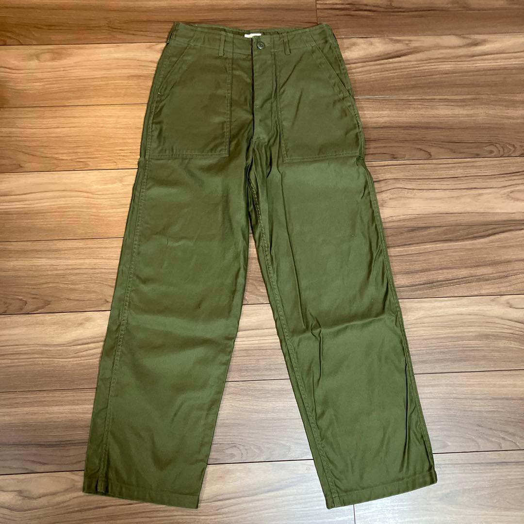 CIOTA EDIFICE 別注 スビンコットン モールスキン ベイカー パンツ