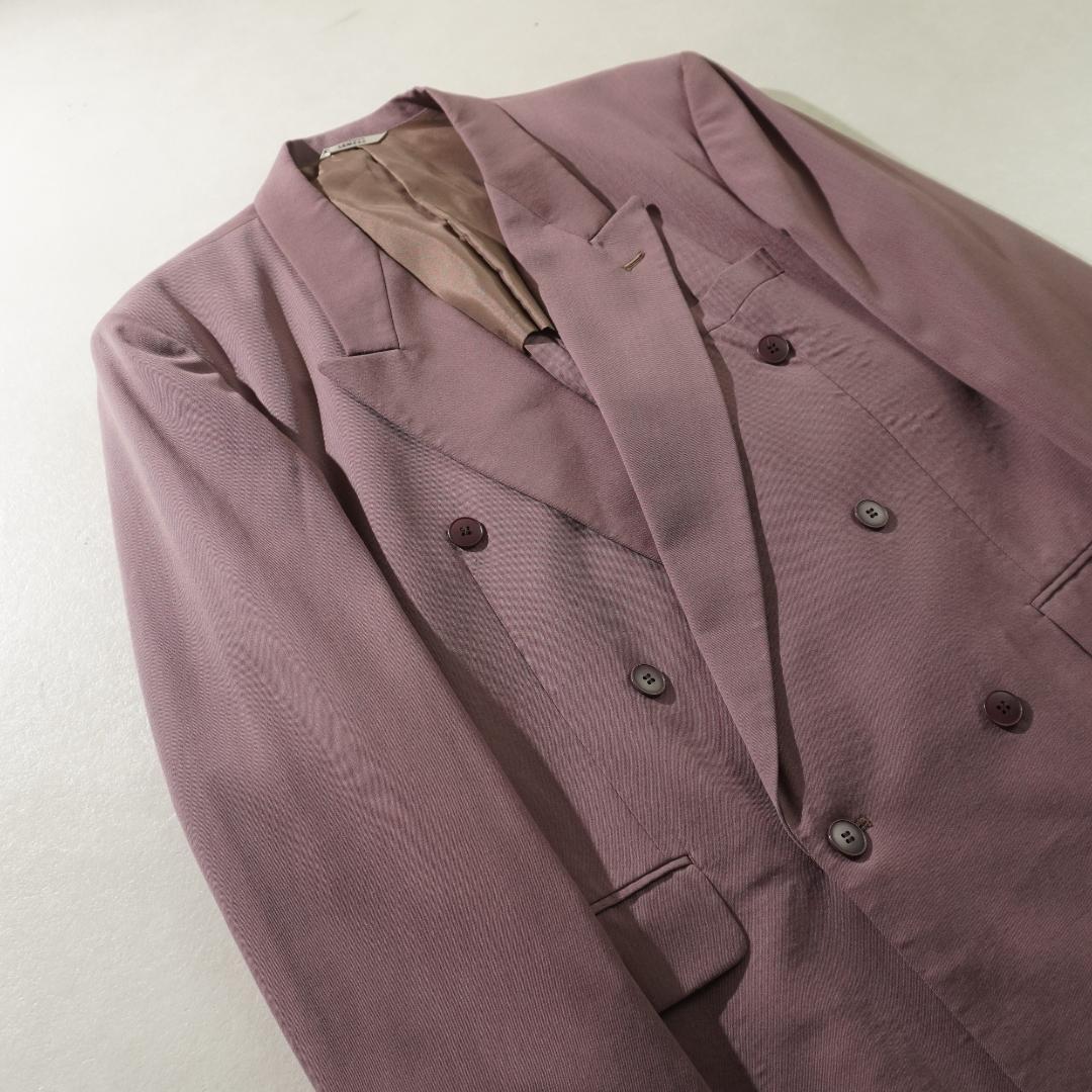 MONSIEUR LEMERE ダブルセットアップスーツ カラーピンク/TW37